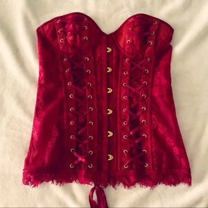 Adore Me size L Red Corset